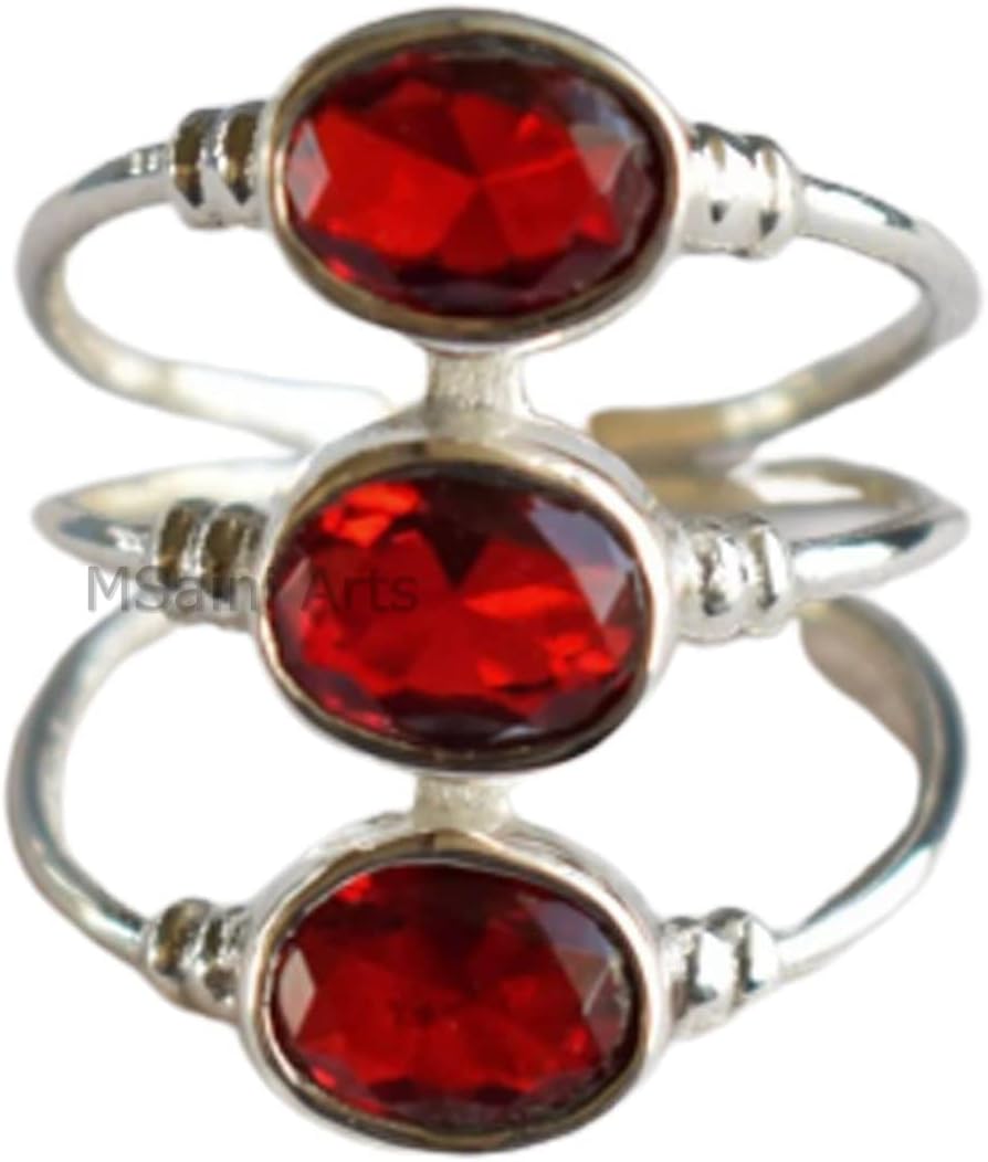 925 Sterling Silver Ring for Women & Girls, Unique Handcrafted