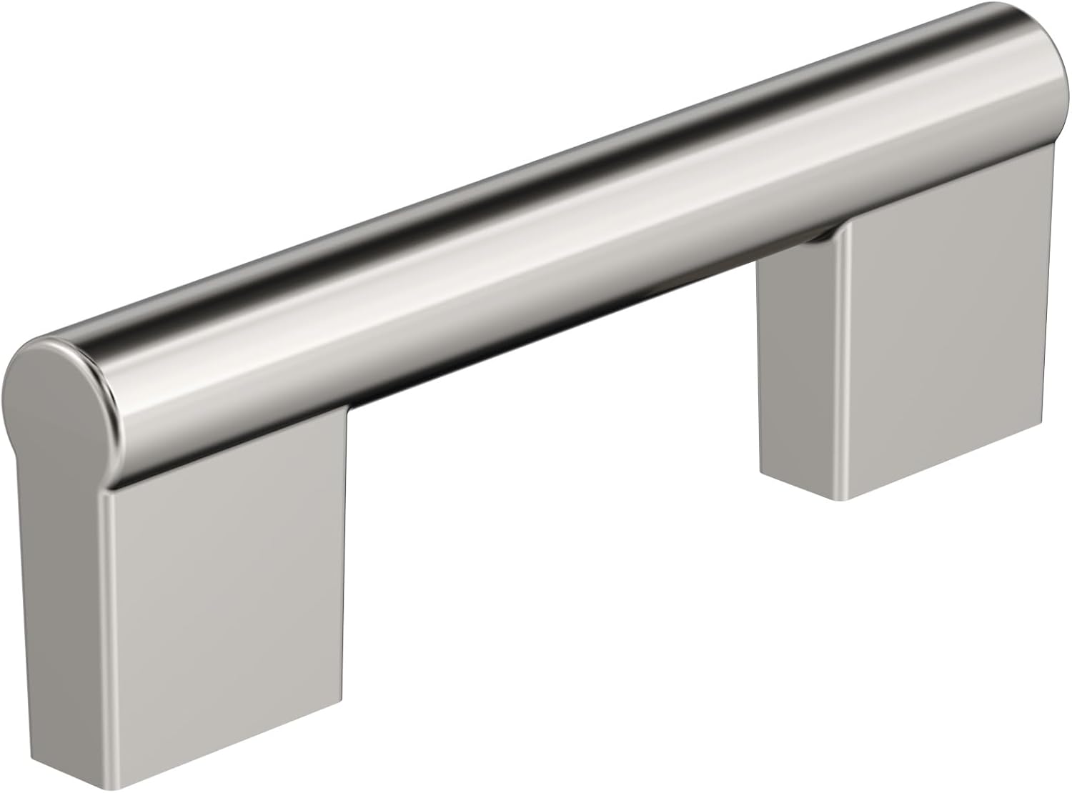 Amerock Versa 3 inch Polished Nickel Cabinet Pull - 10 Pack