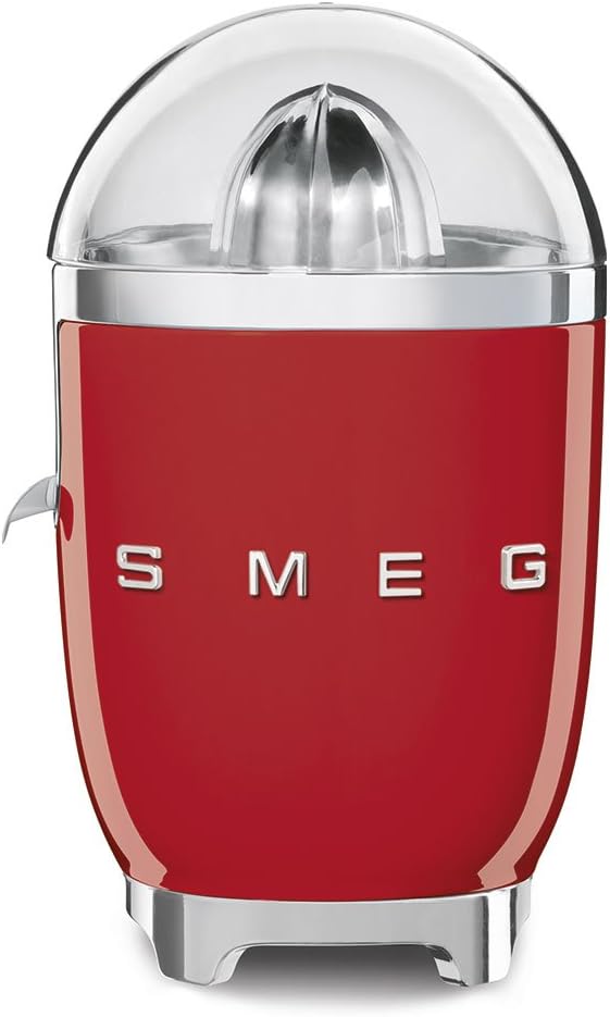 Smeg Red Citrus Juicer - Effortlessly Squeeze Fresh Juice!