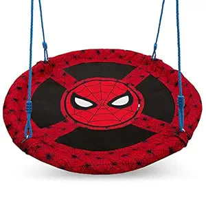 Marvel Spider-Man 40-Inch Saucer Swing for Kids Fun Outdoor Play