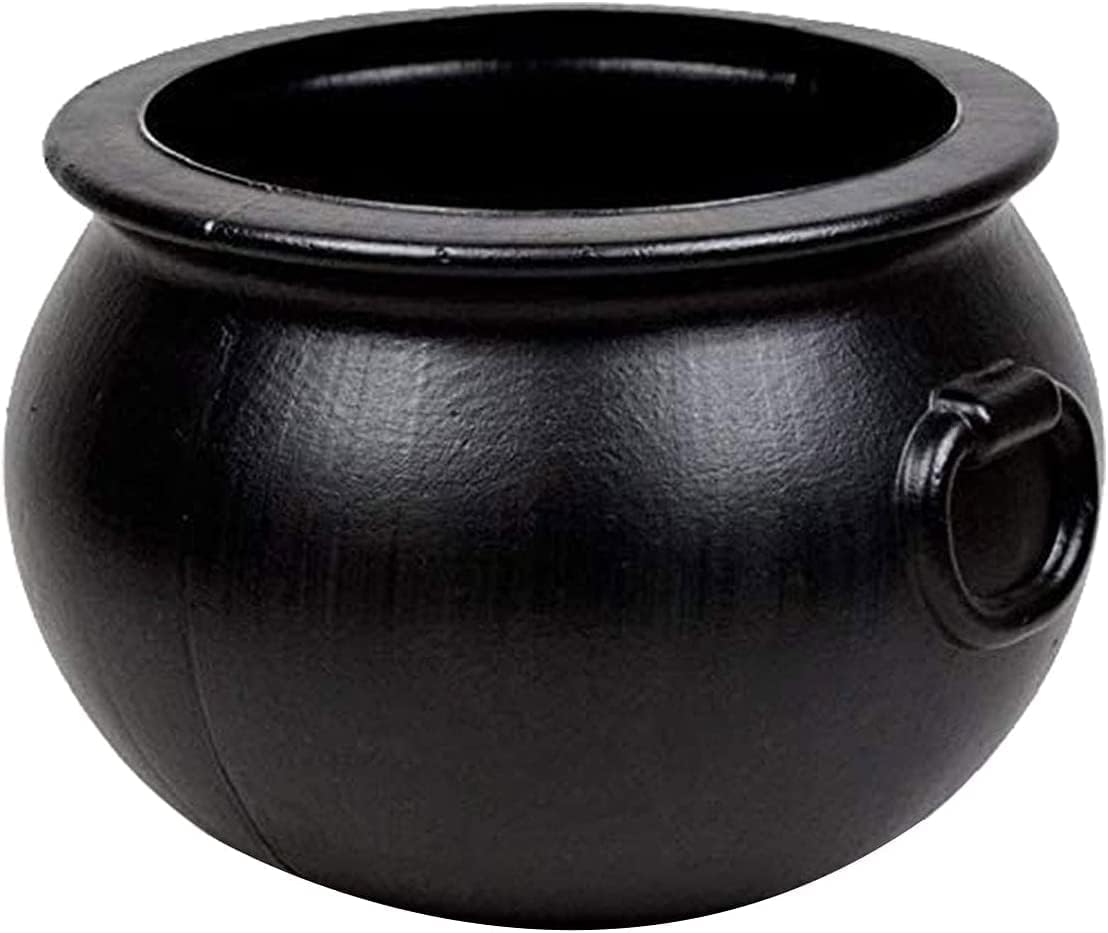 PMU Large Halloween Cauldron 18 Inch for Spooky Decor Fun