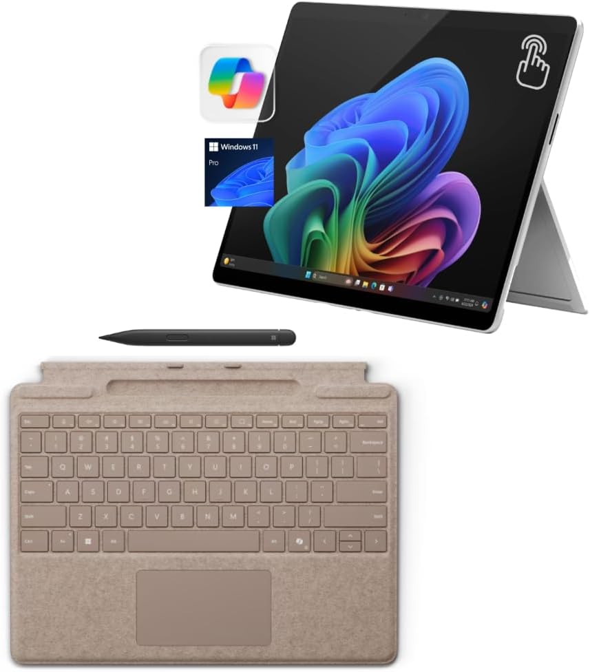 Microsoft Surface Pro 11 Bundle with Copilot+ PC and Slim Pen