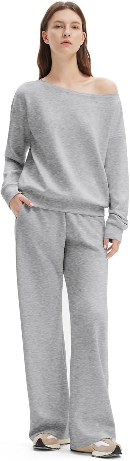 SUUKSESS Women 2 Piece Lounge Matching Set for Comfort and Style