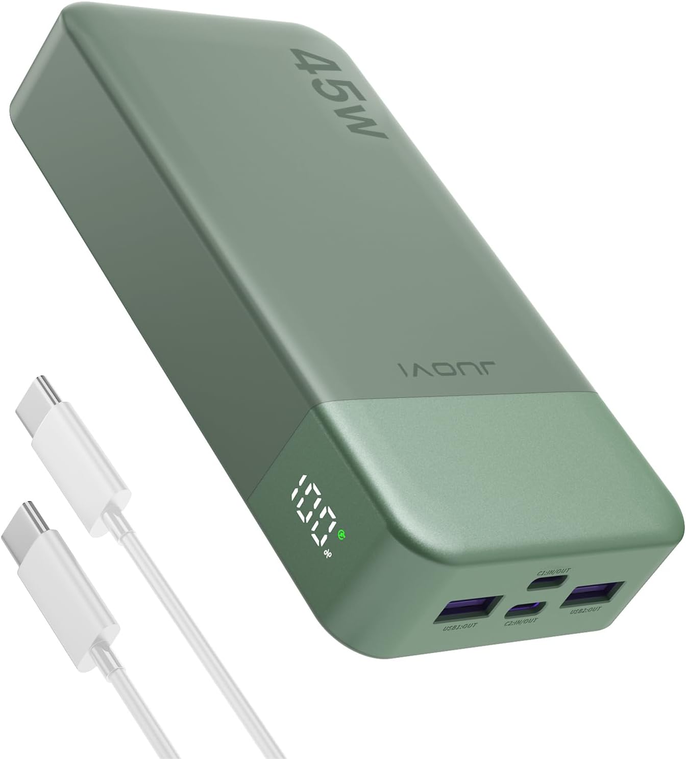 J2621 Power Bank Portable Charger 20000mAh with Fast Charging