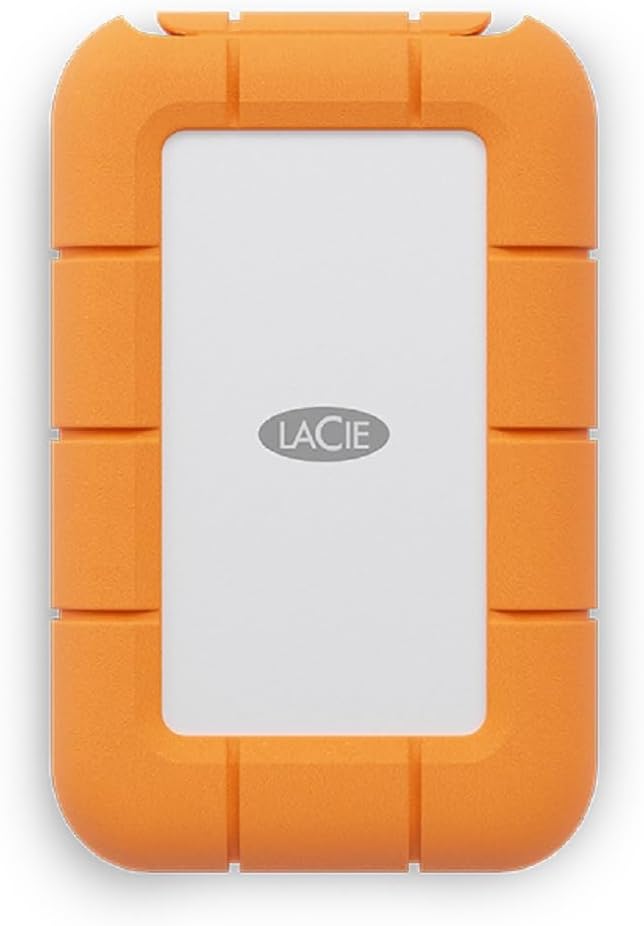 LaCie Rugged Mini 4TB SSD - Fast Transfer Speeds