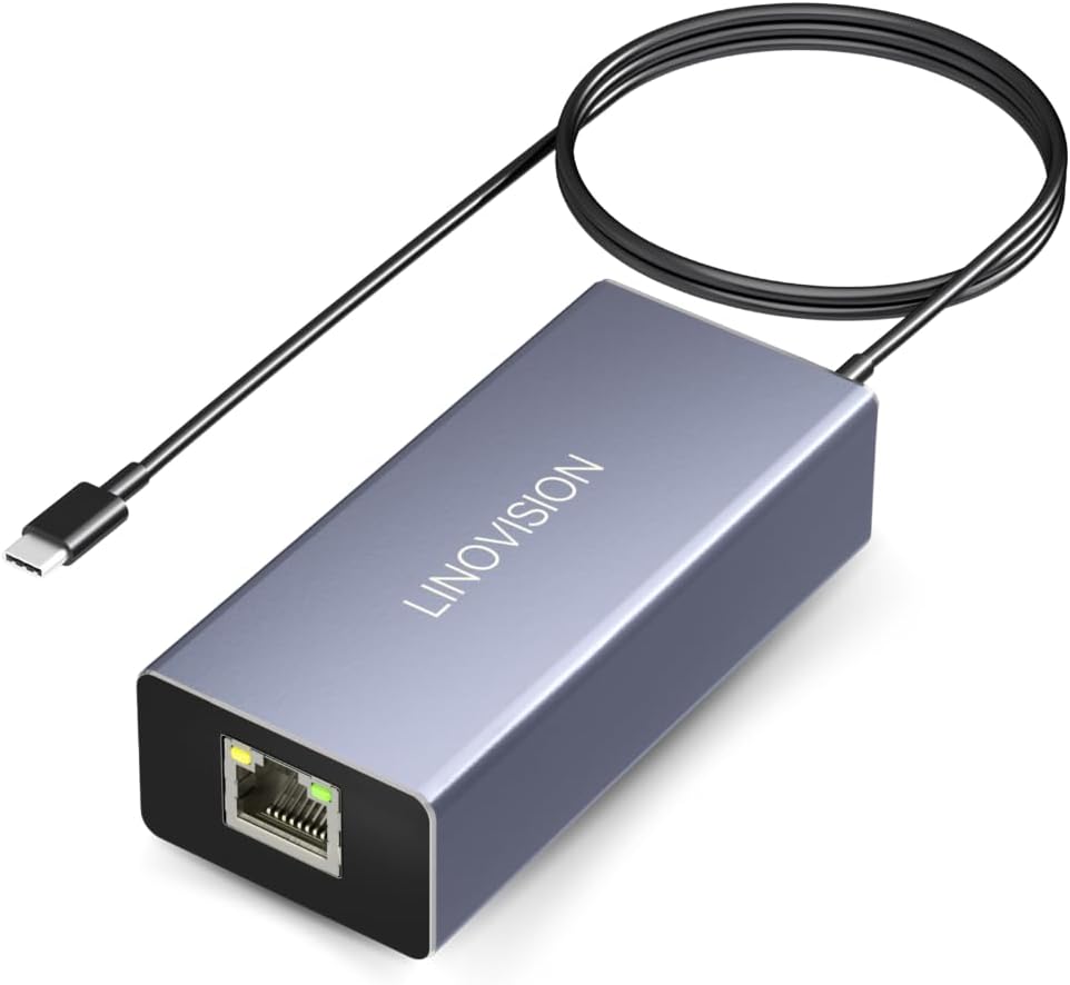 LINOVISION POE to USB-C Converter for Data and Charging Needs