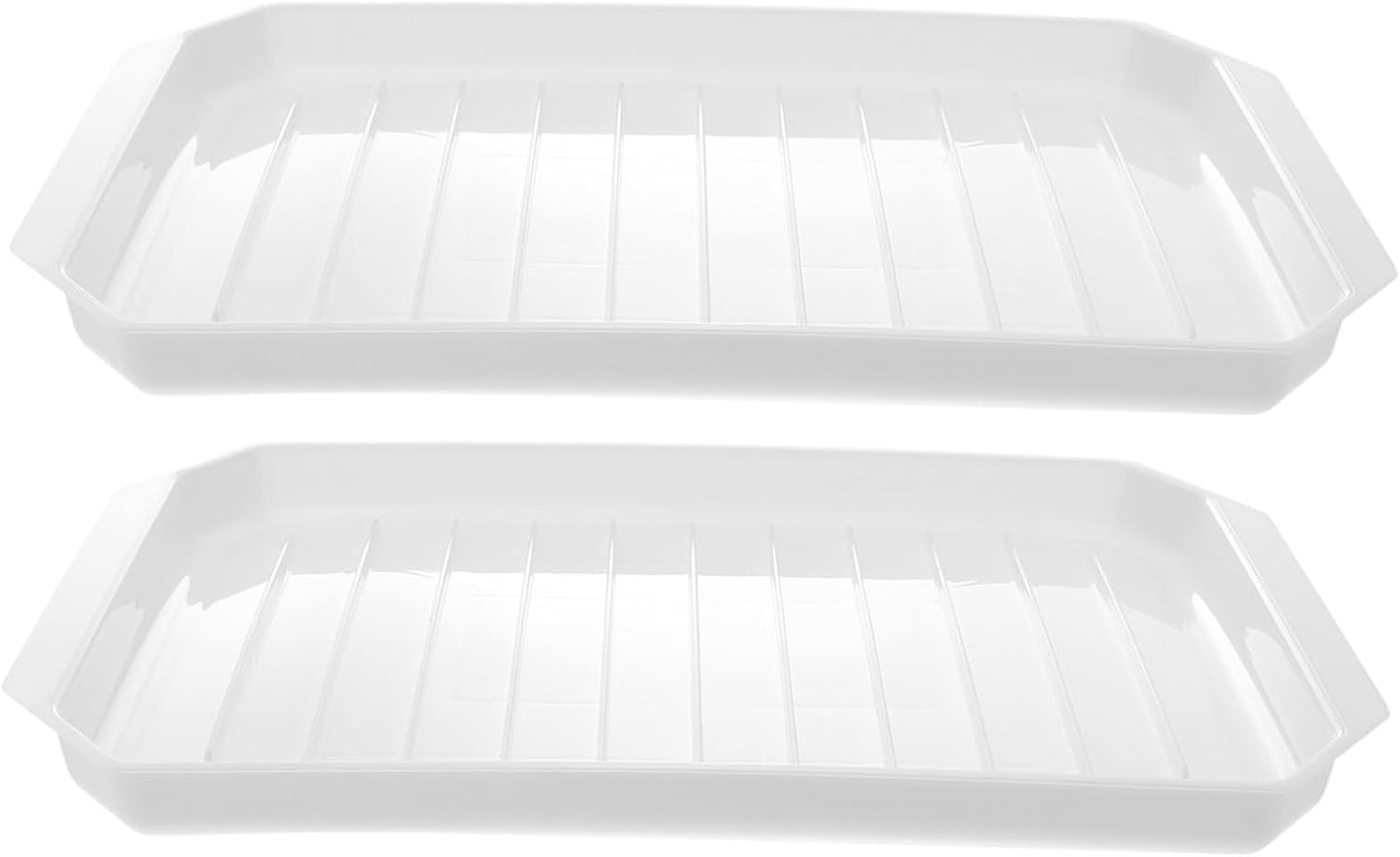 Non-Stick Egg Sausage Rack 2-Pack - Dishwasher Safe!
