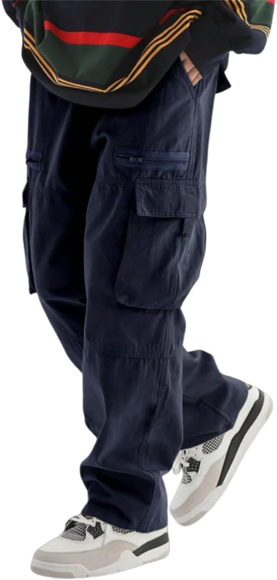 ZAFUL Men's Wild Cargo Pants for Casual Hiking and Style