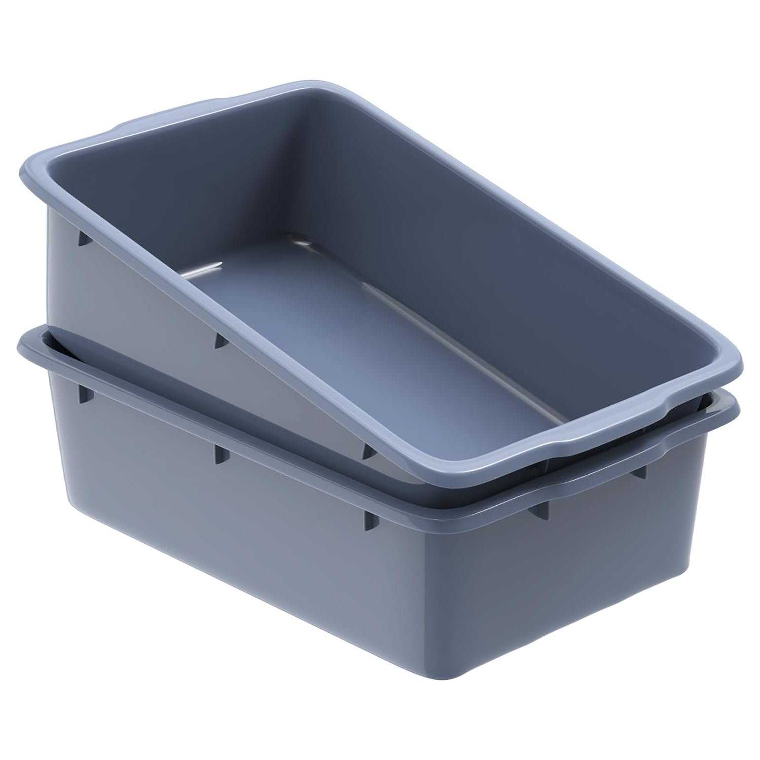 8.6 Gallon Plastic Bus Tubs for Restaurant Kitchen Storage