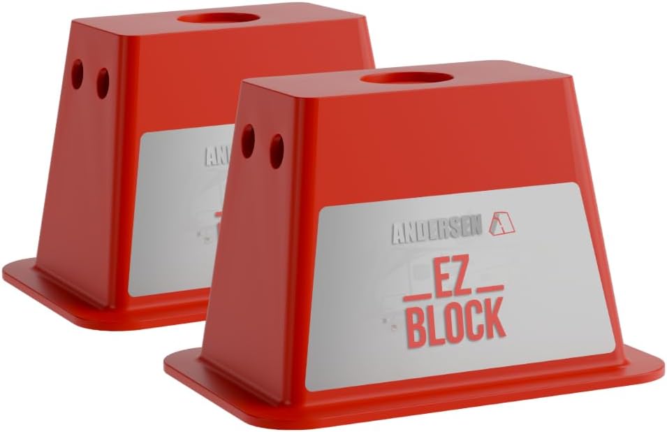 Andersen Hitches EZ Jack Blocks: Heavy Duty RV Stabilizer