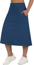 Women 28 in Long Skorts for Woman - Modest High Waisted Skort