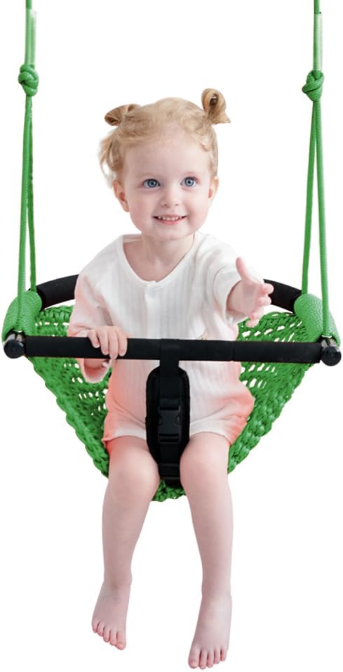 Adjustable Toddler Swing - Durable 2-in-1 ROPECUBE