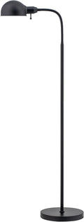 Adjustable Floor Lamp Black - Nova Gooseneck Reading Light