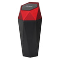 Car Trash Can Bin Small Garbage Can with Lid - Compact Car Cup Holder