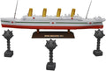 HMHS BRITANNIC Model Ship with Seamines and Stand - Historically