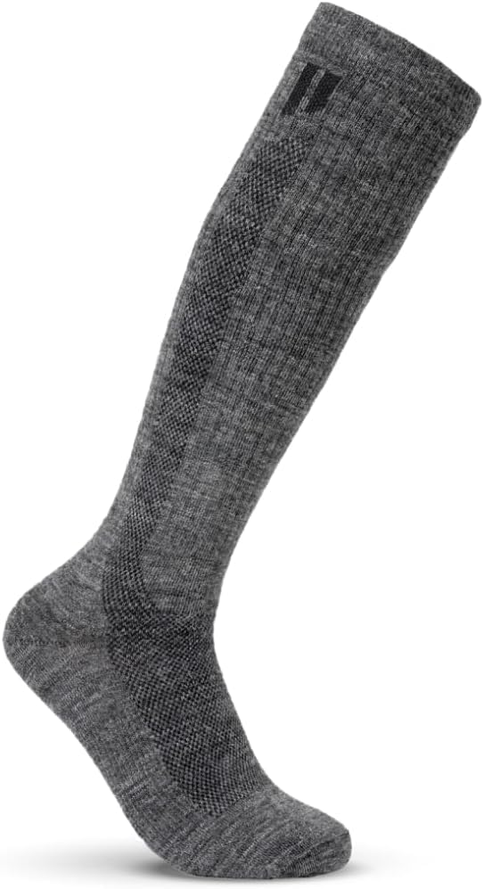 Alpaca Wide Compression Circulation Socks for Comfort & Warmth