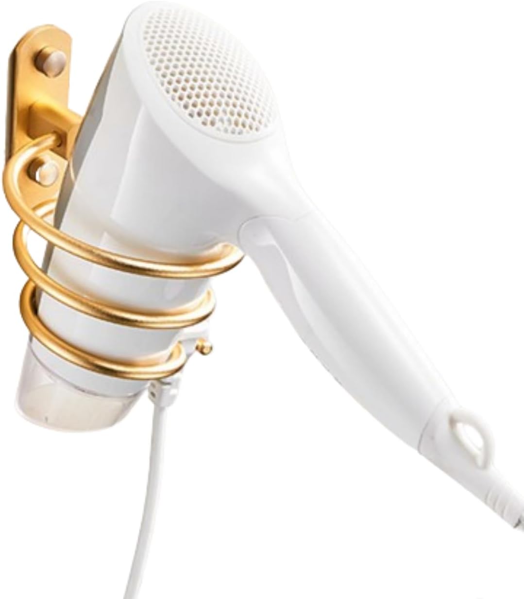 5in1 Hair Dryer Organizer - Space-saving Spiral Shelf