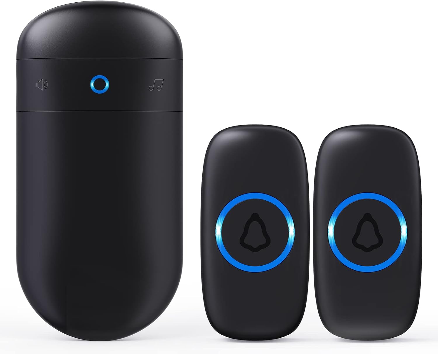 SECRUI Wireless Doorbell: 52 Chimes, 5 Levels, 1000FT+