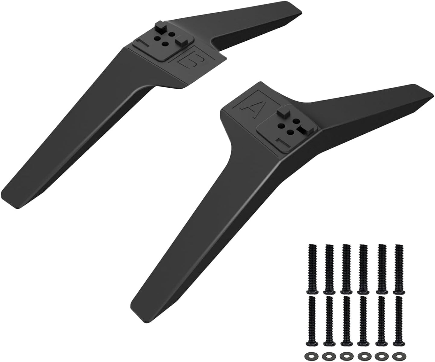 Sturdy TV Stand for LG 75 TV Legs - Easy Assembly