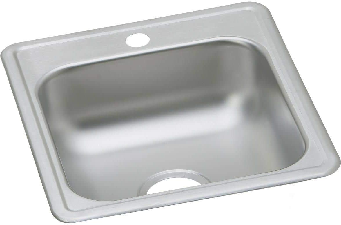 Elkay D11719 Dayton 17in Drop In Single Basin Kitchen Sink