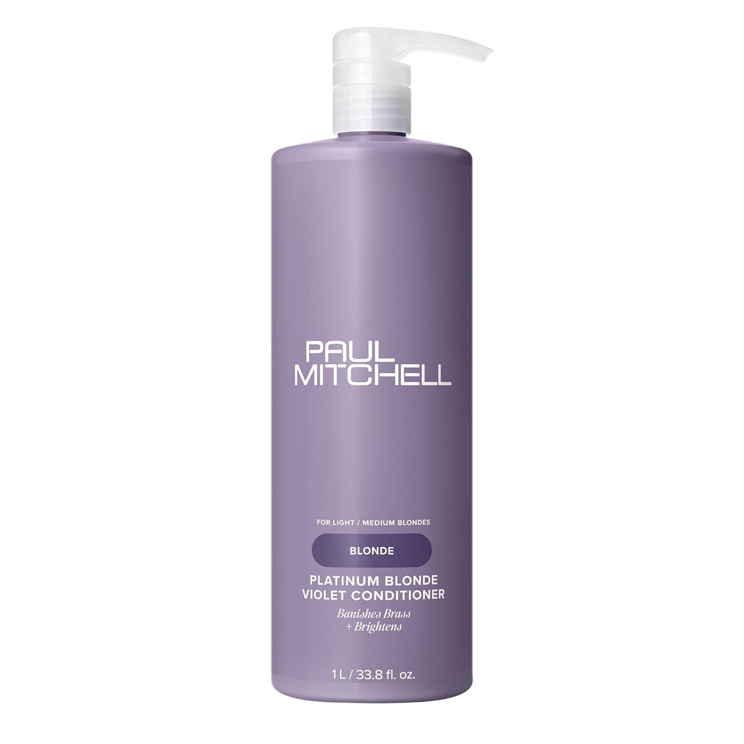 Paul Mitchell Platinum Blonde Violet Conditioner for Brightening Hair