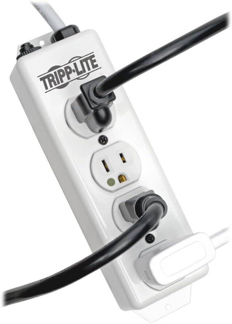 Tripp Lite Safe-IT Hospital-Grade Power Strip with 15ft Cord