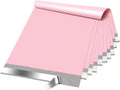 Fuxury Poly Mailers 14.5x19 in 200 Pack - Durable Pink Shipping Bags