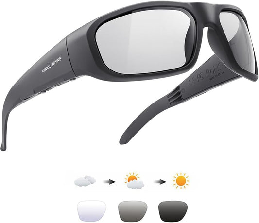 OhO Smart Glasses with Bluetooth Speaker for Outdoor Activities
