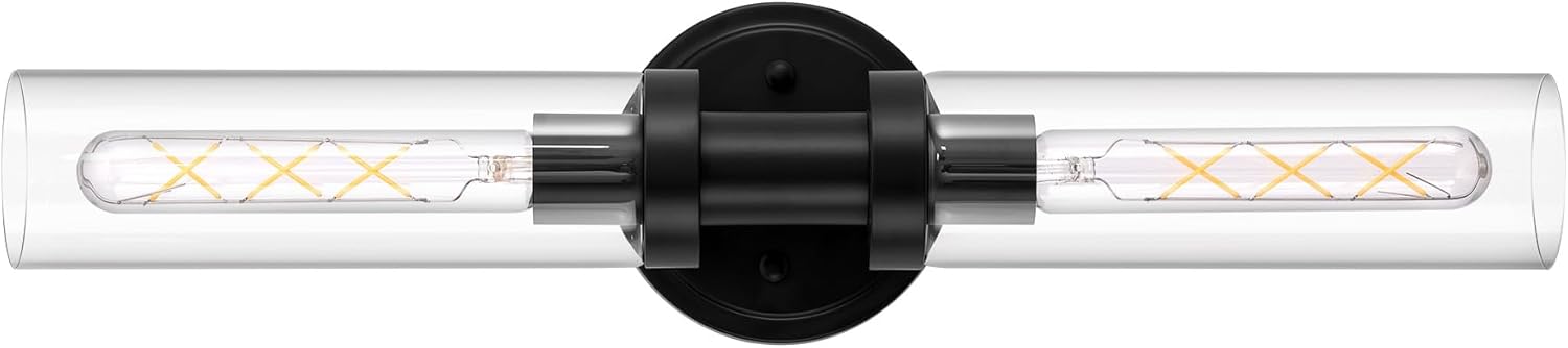 Modern Black Sconces Wall Lighting for Bathroom and Kitchen