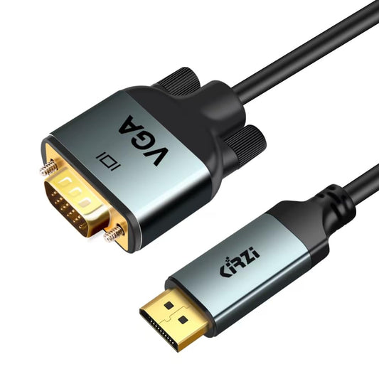 DisplayPort to VGA Cable 50ft for Monitors and Laptops