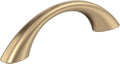 Amerock Vaile 3 in Center-to-Center Champagne Bronze Pull - 10 Pack