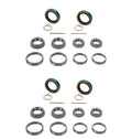 Pack of 4 Trailer Axle Bearings Kit L68149 L44649 - Reliable Fit