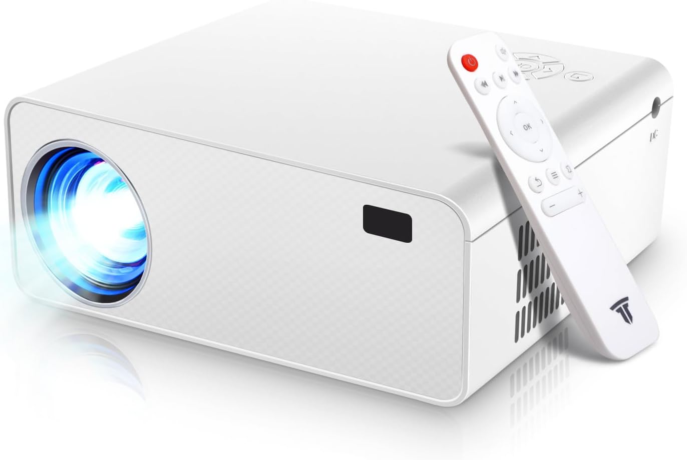 Portable ZDK 12000L Mini Projector: Full HD WiFi, Bluetooth ~ Display anywhere!