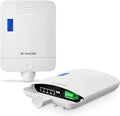 Outdoor 6 Port Gigabit PoE Switch - Weatherproof 65W Power