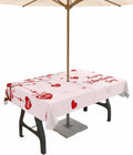 Valentine's Day Waterproof Tablecloth - 60x84in