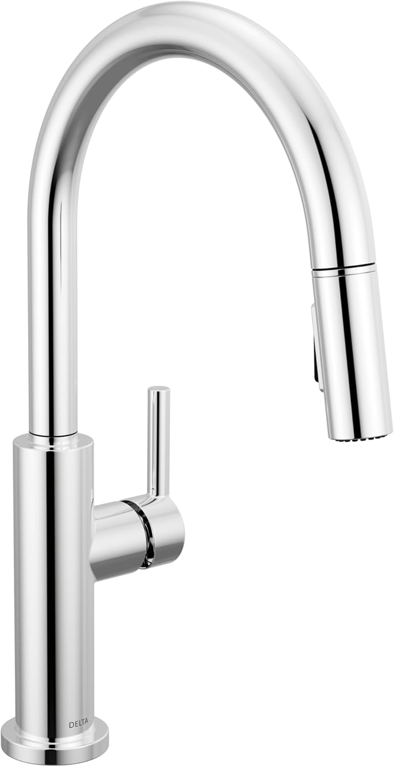 Delta Nicoli Chrome Kitchen Faucet with Pull Down Sprayer Review