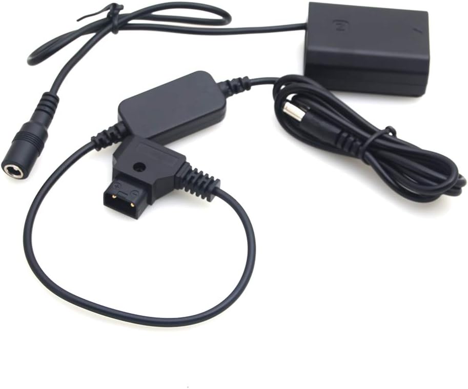 Fotga Power Adapter Cable D-Tap to Dummy Battery NP-FZ100