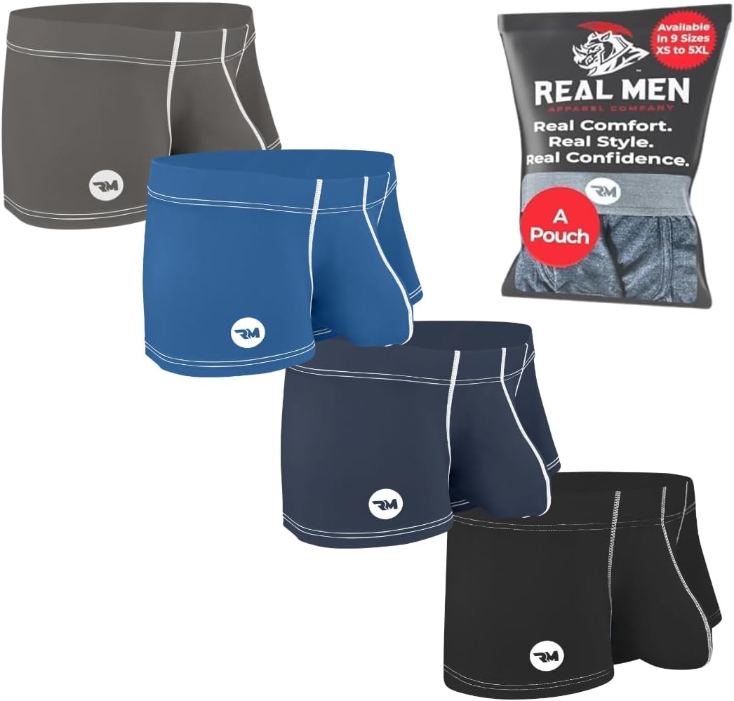 Real Men Bulge Enhancing Pouch Underwear for Ultimate Comfort