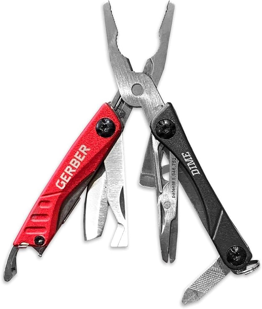 Gerber 4.25 Red Dime Micro Tool - Compact Versatility!