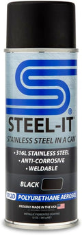 Steel-It 1012D Polyurethane Industrial Paint Coating - Black