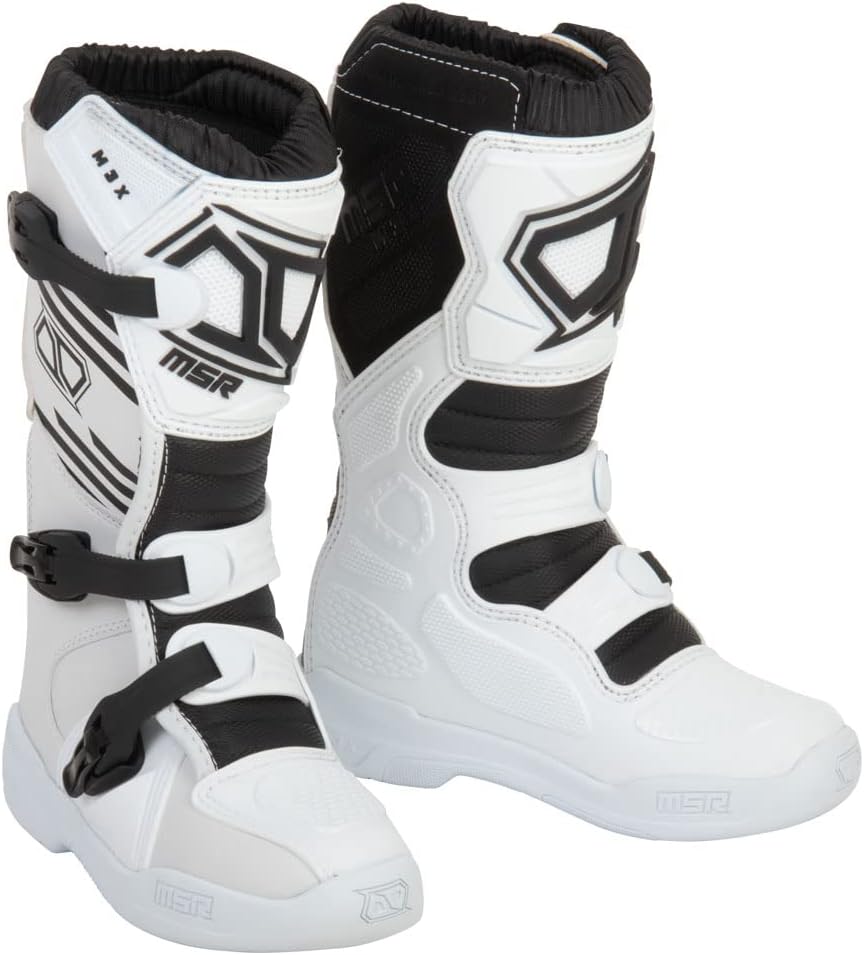 MSR Youth M3X Motocross Boots for Young Riders' Comfort
