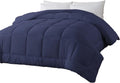 King Blue Down Alternative Comforter Duvet Insert - All Season Quilted