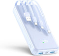 Portable Charger 42800mAh Power Bank Built-in Cable - Fast 22.5W