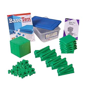 Base Ten Blocks Complete Classroom Set for Math Learning Fun