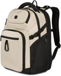 SwissGear Endure Scansmart Laptop Backpack, Vintage Khaki - Travel