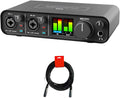 Motu M2 2x2 USB-C Audio Interface with XLR-XLR Cable Bundle - Clean