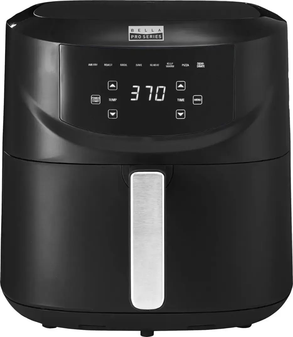 8QT Digital Air Fryer: Rapid Cooking, Touch Controls