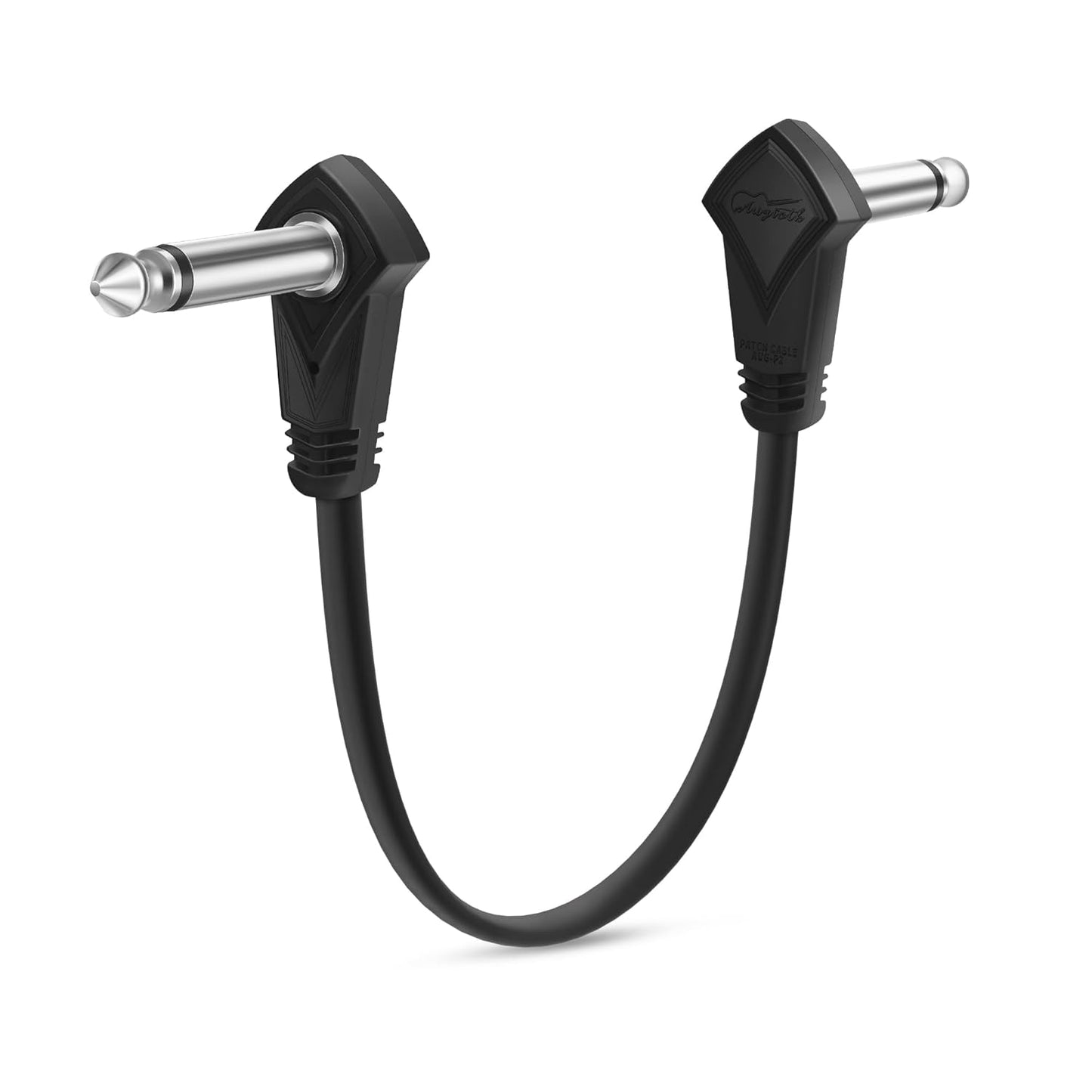 Augioth 18 Guitar Patch Cable - Low Profile Right Angle for Pedals