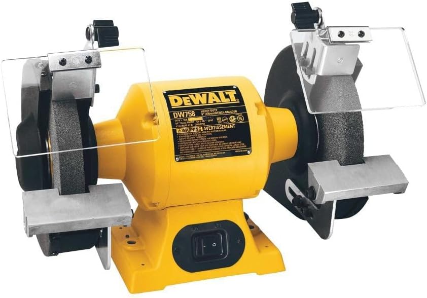 DEWALT DW758 8-Inch Bench Grinder for Precision Grinding Tasks