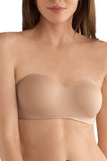 Amoena Barbara Strapless Convertible Underwire Bra - Smooth, Pocketed